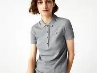 Женская рубашка-поло lacoste из хлопка lacoste