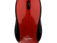 Мышь беспров. gembird musw-320-r, 2.4ггц, красный, 3кн, 1000dpi, блистер
