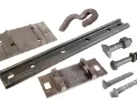 Железнодорожный крепеж: болт закладной; болт клеммный; болт стыковый...