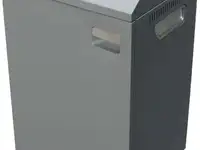 Шредер office kit s600 3,9 серый (секр.р-2) ленты 40лист. 60лтр. скрепки