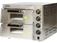 Печь для пиццы Hurakan HKN-MD11 используется на предприятиях общественного питания и торговли. Модель оснащена электроме