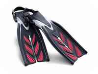 Ласты для дайвинга tusa x-pert z3 серые/ красные