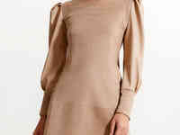 Комбинированное платье-мини