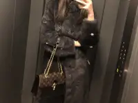 Норковая шуба, не стриженная, высокого качества, фотография 2