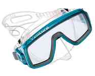 Маска вентура (черный силикон) assorted colors