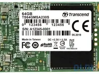 Ssd накопитель transcend msa230s 64 gb sata-iii