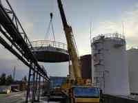 Производство резервуаров вертикальных стальных (РВС) рулонных и полистовых, фотография 2