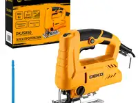 Лобзик deko dkjs850 850вт 3000ходов/мин от электросети (кейс в комплекте)