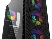 Корпус atx powercase mistral z4c argb без бп чёрный