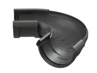 Угол желоба прямоугольный; полукруглый; круглый