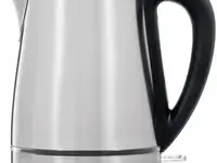 Чайник электрический hyundai hyk-s3020 2200 вт серебристый чёрный 1.7 л металл/пластик