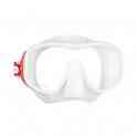 Маска для плавания mares juno, для взрослых - ц.обт.белый, ц.р.бело-красный, фотография 2