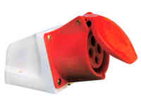 Розетка силовая ТS-124 (3S-124) 32A 380V Энергия, 6 шт