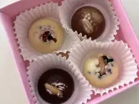 Корзина, коробка для клубники, тойбастар, лента, сюрприз коробка, фотография 9