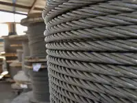 Канаты троса стальные, D 11-65 мм, Стандарт: 76 80.-55