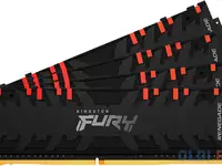 Оперативная память для компьютера kingston fury renegade rgb dimm 64gb ddr4