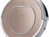 Робот-пылесос ilife v50pro сухая уборка розовый черный