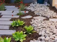 Мраморная крошка. Мраморная галька. камни для ландшафта, фотография 2