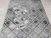 Коврик метражом, трендовая ковровая дорожка Ковер 140 см Серая, фотография 3