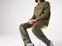 Утеплённая мужская рубашка lacoste