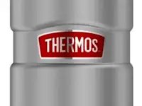 Термос для напитков thermos sk2000 rcms 1.2л. серый/красный (377630)