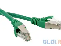 Патч-корд rj45 - rj45, 4 пары, ftp, категория 6a, 2 м,
