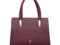 Женская кожаная сумка davey burgundy