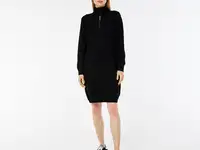 Женское платье lacoste с длинным рукавом на молнии