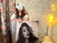 Арт портрет на холсте, фотография 4