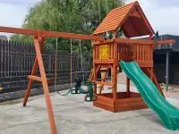 Деревянные детские игровые комплексы производство США, фотография 4