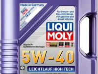 Нс-синтетическое моторное масло liquimoly leichtlauf high tech 5w-40 sp a3/b4 5л