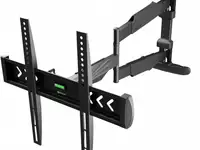 Кронштейн для телевизора onkron np47 черный 40"-75" макс.35кг настенный поворот и