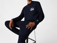 Мужской свитшот lacoste crew neck