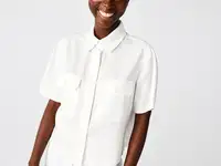 Лёгкая женская женская блузка lacoste свободной посадки