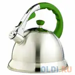 106g-tc чайник  teco  (3,0 л.со свистком нерж.сталь стали c