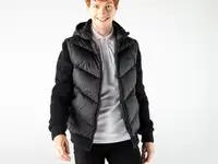 Мужская куртка-безрукавка lacoste c отстегивающимися рукавами