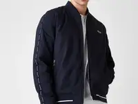 Мужская куртка lacoste с низким воротом