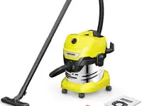 Пылесос karcher wd 4 s v-20/5/22 сухая влажная уборка жёлтый