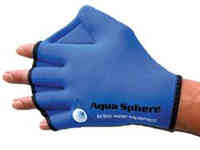 Перчатки неопреновые aquasphere swim gloves