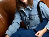 Джинсовая рубашка vassa&co