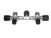Манифолд 140 мм (5-7л) с изолятором радиальный в комплекте с вентилями 230bar o2 очищенный bts