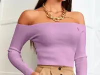 Облегающий кроп-топ