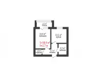 ПРОДАМ 1 комнатную квартиру, фотография 6