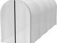 Чехол на молнии для парника 500 х 110 см, суф42// palisad