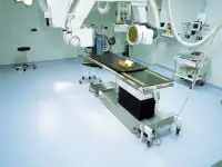 Медицинский линолеум, гомогенное напольное покрытие для чистых и промышленных помещений. Коммерческий линолеум КМ2, фотография 7