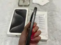 iphone 15pro Max Black titan 256gb, фотография 3