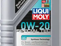 Нс-синтетическое моторное масло liquimoly special tec v 0w20 1 л 20631