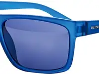 Очки солнцезащитные blizzard new york rubber transparent dark blue, фотография 5