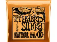 Струны для электрогитары ernie ball hybrid slinky p02222