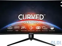 Монитор msi 34" mag342cqpv черный va led 1ms 21:9 hdmi матовая